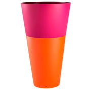 Vaso Tokyo - Laranja / Fcsia - D.50 A.80 cm